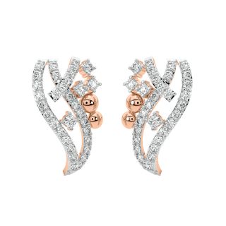 Jensen Round Diamond Stud Earrings
